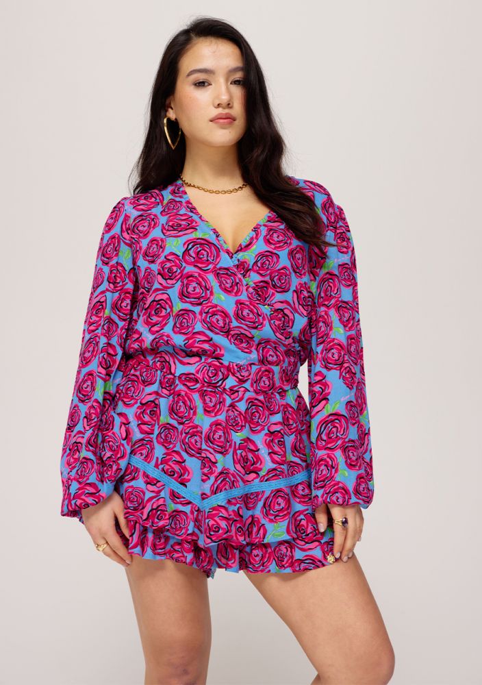 blouse flora