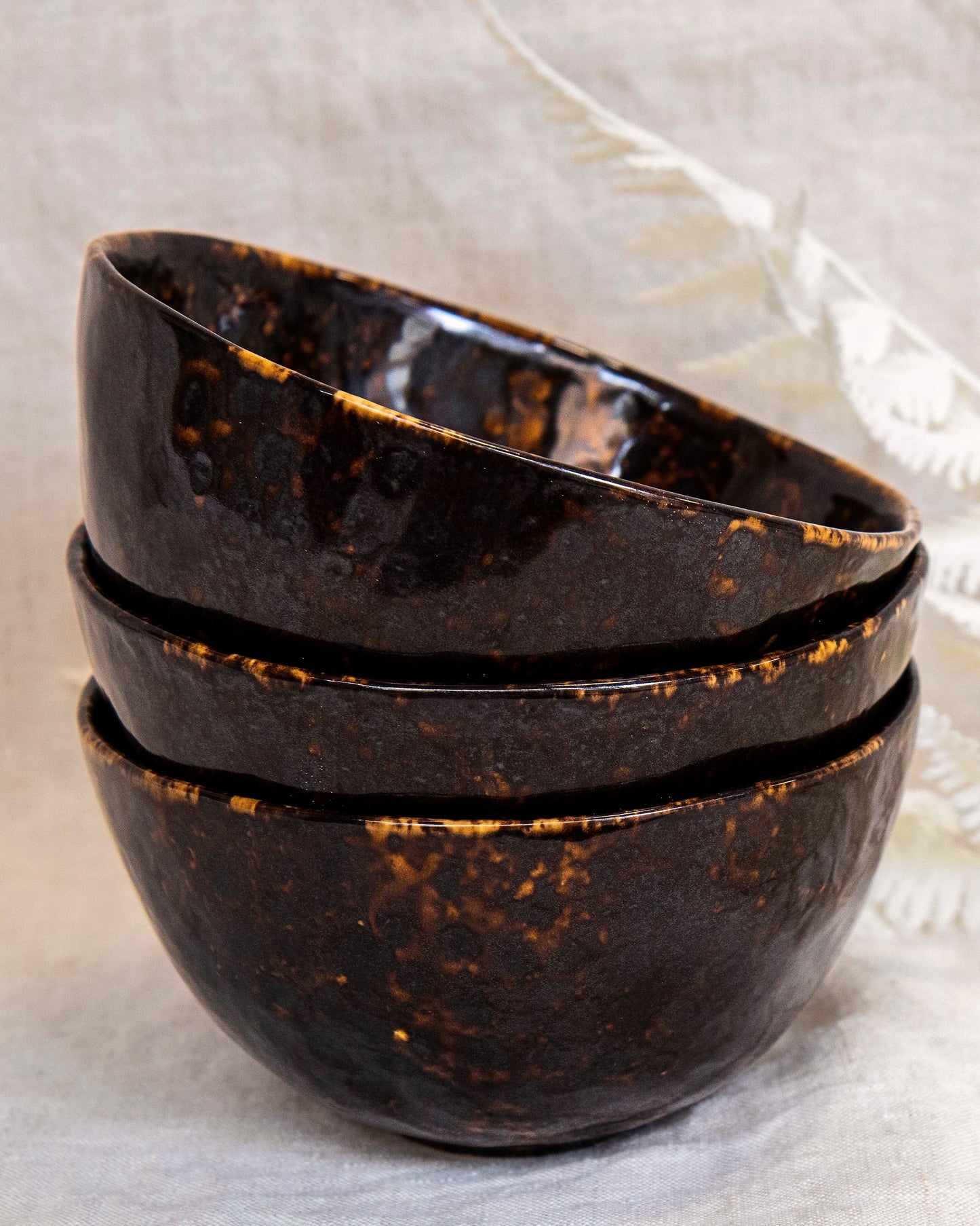 bruin gevlekte schaal