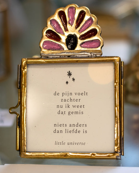 rosie roset mini fotolijst roze