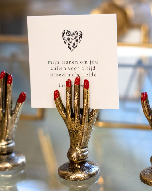 bella hand kaarthouder