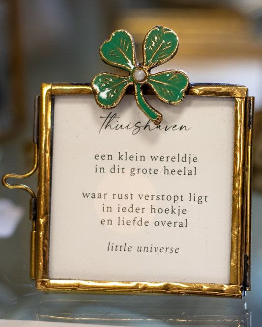 lucky klaver mini fotolijstje