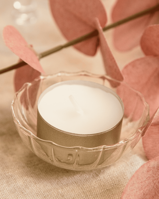 drijfglas voor waxinelichtje