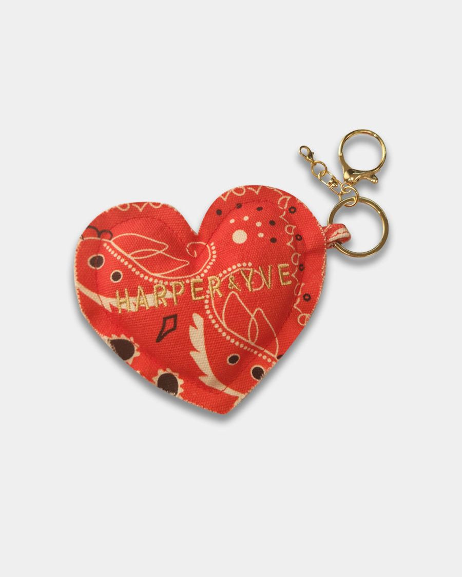 keychain bandana rood