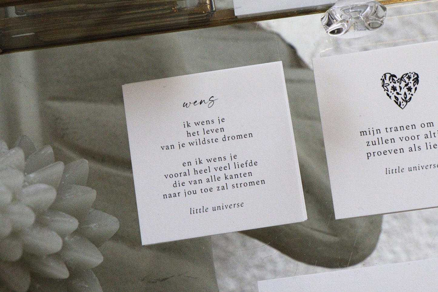 kaartje wens