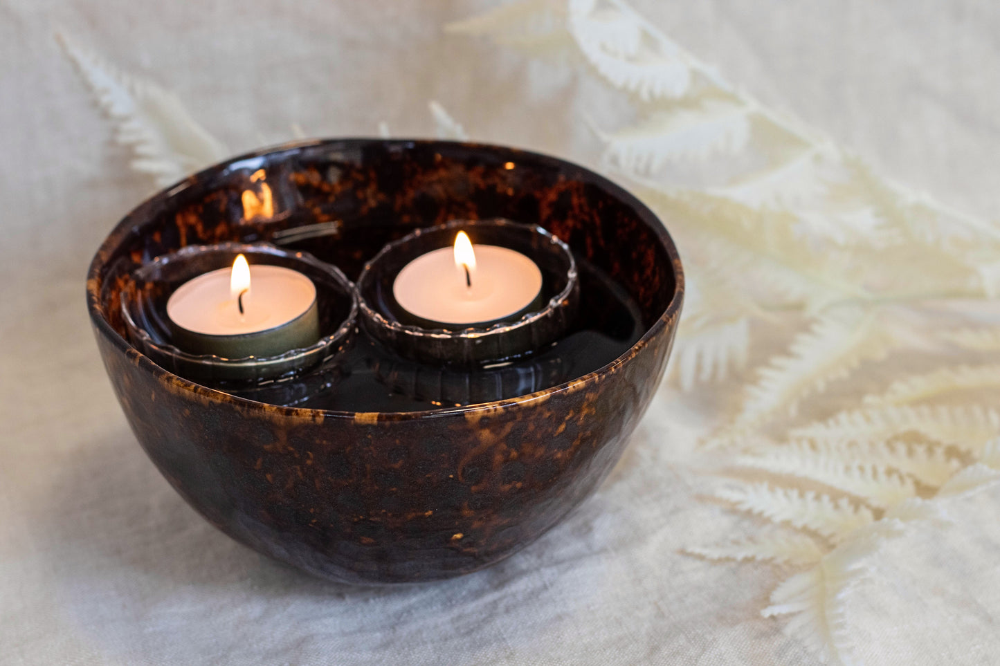 bruin gevlekte schaal