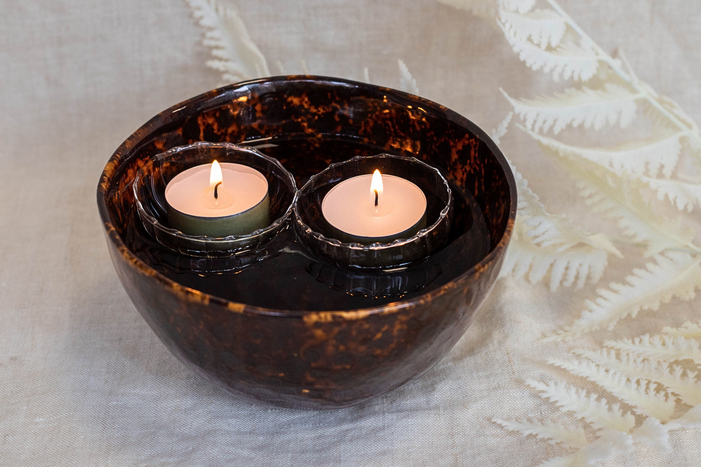 bruin gevlekte schaal