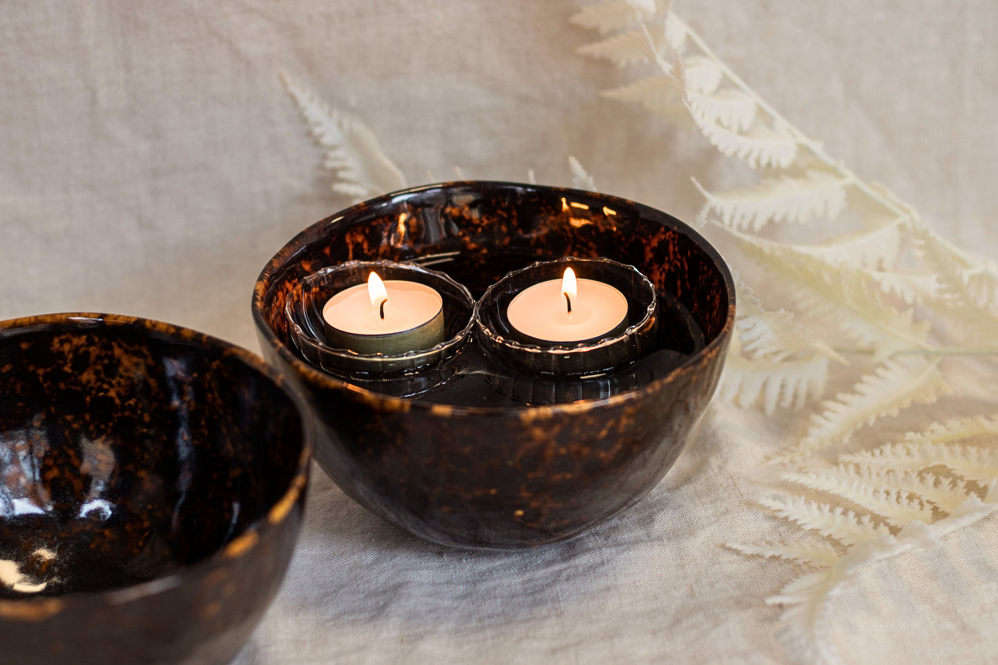 bruin gevlekte schaal